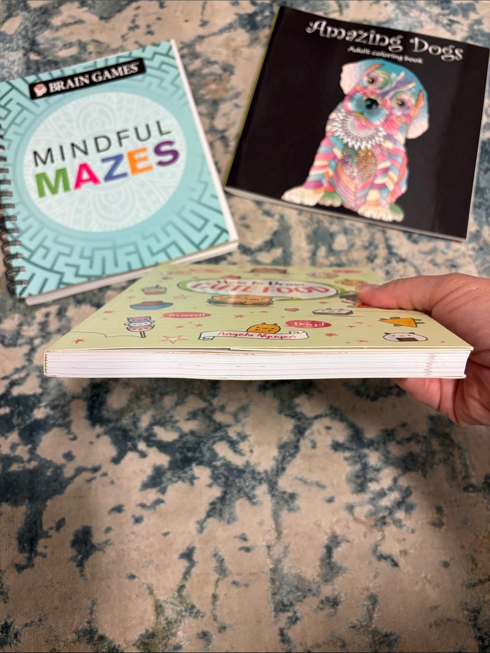Bundle of 4-Mindful Mazes Spiral Puzzle Book, dog coloring book and how to draw - Picture 8 of 9
